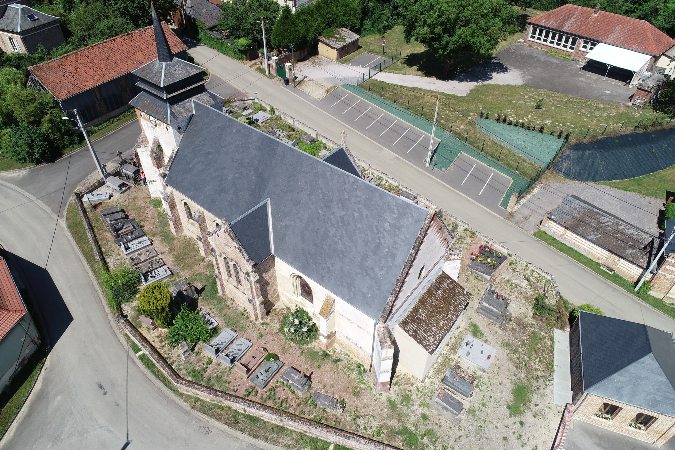 Recensement et cartographie du cimetière de Lincheux — photo 2