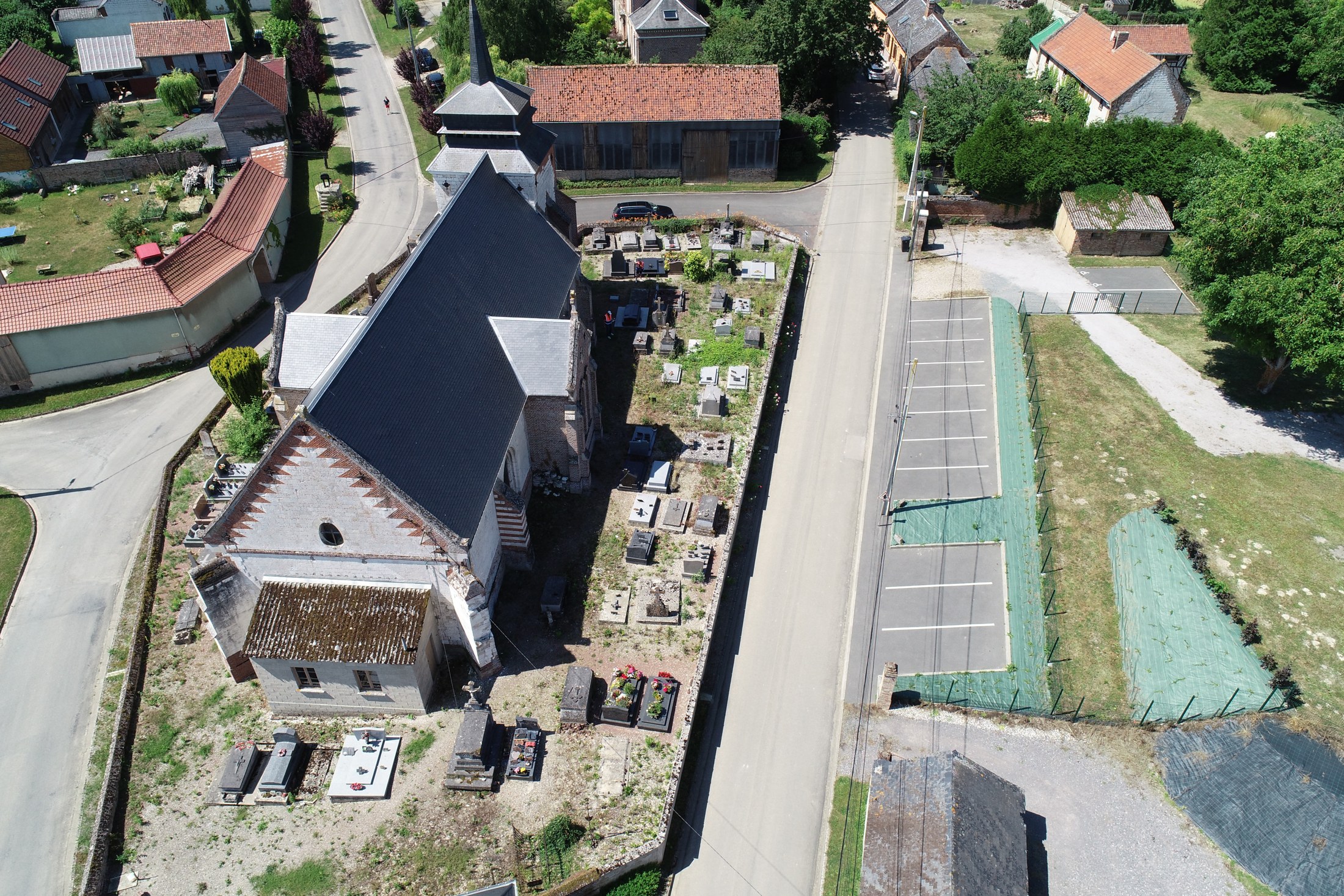 Recensement et cartographie du cimetière de Lincheux — photo 3